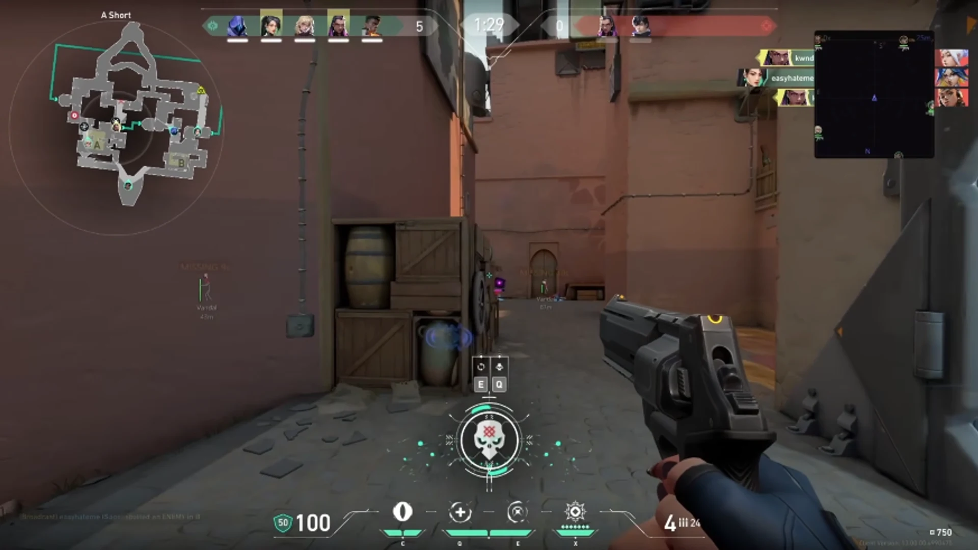 valorant cheat ESP and Aimbot gameplay previews
