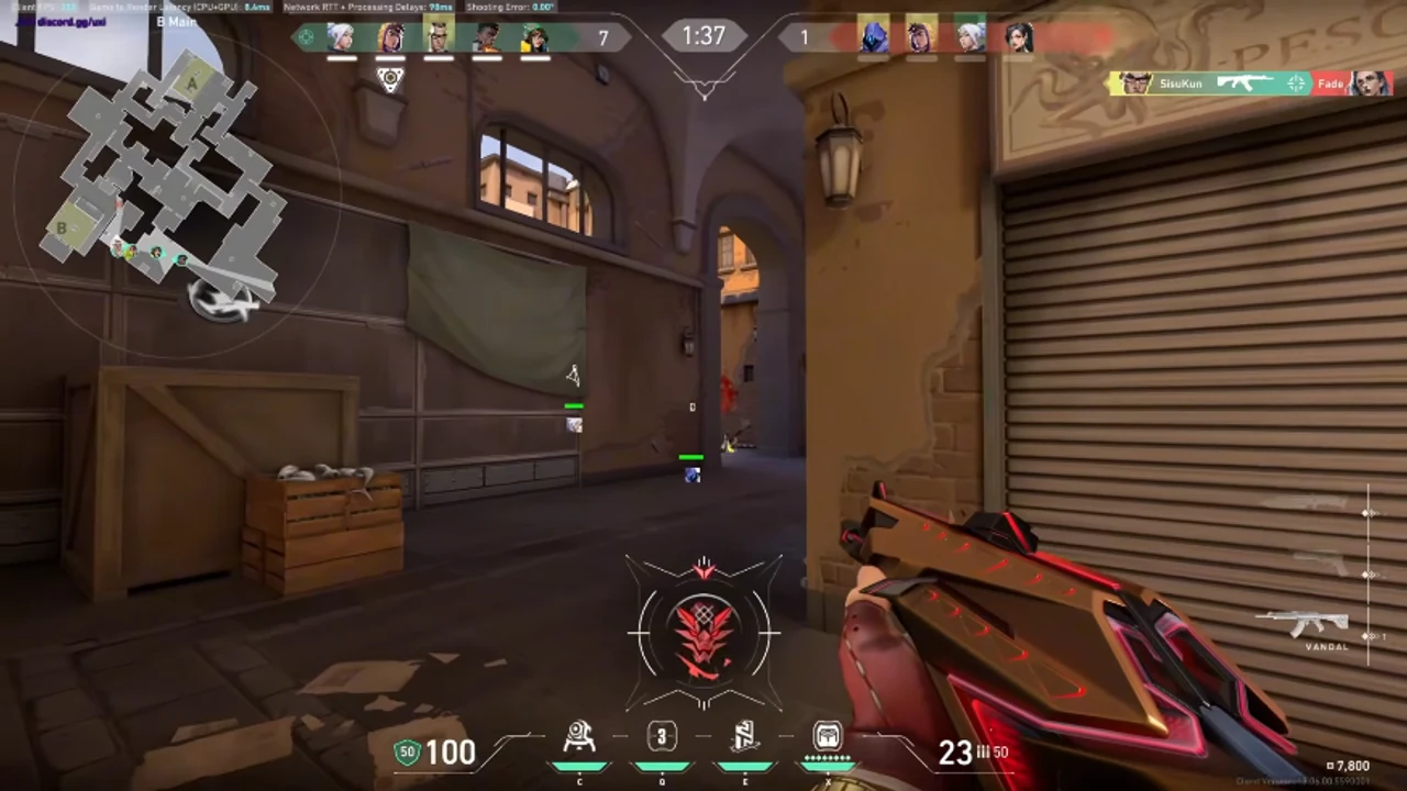 VALORANT CHEAT in-game preview valorant cheat guide screenshot — hotkeys